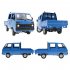 1 10 Full Scale Remote Control Car Toys Rear Drive Double Row Cargo Vehicle RC Car Toys Collection D 32 Blue 2 Batteries