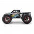 1 10 Full Scale Remote Control Car Four wheel Drive High speed Big foot Remote Control Off road Car Toys Red  550 motor 