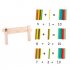 1 10 Number Counting Ruler Math Toy for Kindergarten Kids Baby