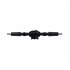 1 10 RC Car Front   Rear Bridge Axle Shaft Transmission Bridge with Differential for SCX10 SCX10 II 90046 90047 313mm 12 3in Wheelbase Assembled Frame Chassis W