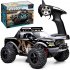 1 10 RC Car High Speed Four wheel Drive Climbing Off road Racing Toys for Children Golden