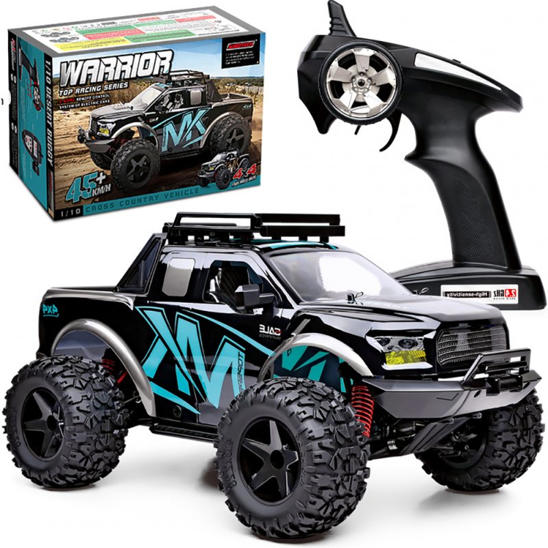 1:10 RC Car High Speed Four-wheel Drive Climbing Off-road Racing Toys for Children green