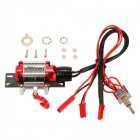 1/10 RC Rock Crawler Climbing Cars Electric Metal Winch For SCX10 D90 RC Parts Accessories