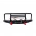 1 10 RC Rock Crawler Metal Front Bumper with Led Light for TRX4 Axial SCX10 9004 RC Parts Accessories for RC Crawler As shown