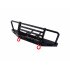 1 10 RC Rock Crawler Metal Front Bumper with Led Light for TRX4 Axial SCX10 9004 RC Parts Accessories for RC Crawler As shown