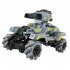 1 10 RC Tank 2 4GHz Off Road Vehicle Brushed Engine Remote Control Stunt Car Kids Gift as shown