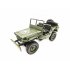 1 10 Remote Control Car C606 Four wheel Drive Climbing Jeep RC CAR Convertible Toy Car Green tent 1 10
