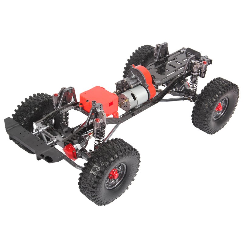 1/10 SCX10 Frame Full Metal Chassis Rc Remote Control Car Model Simulation Climbing Car Modification Kit RB-X10KM first generation metal chassis