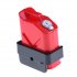 1 10 Scale Mini Fuel Tank RC Rock Crawler Accessory for Axial Wraith SCX10 90046 RC4WD D90 TRX4P 2PCS Set  red