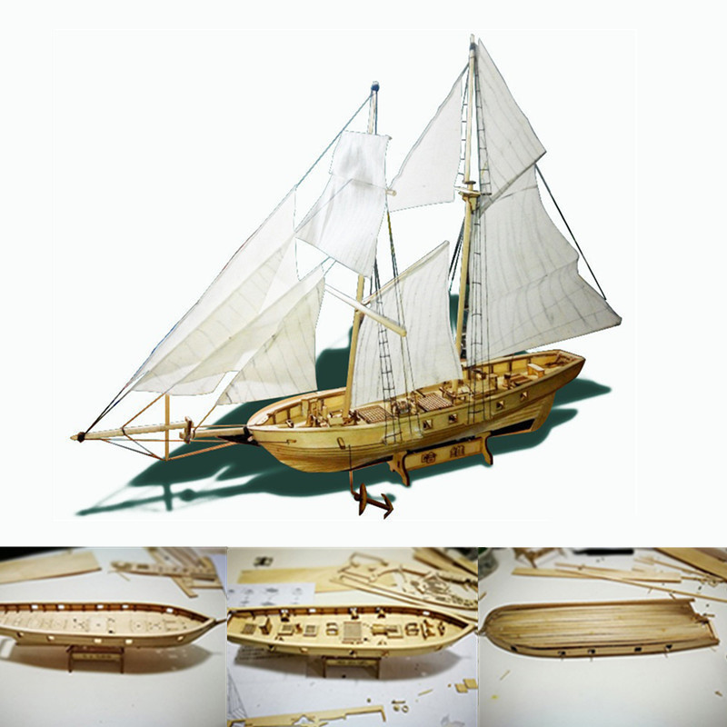 Wooden Boat Ship Toy Models Kits Us 1 100 Scale Wooden Wood