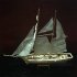 1 100 Scale Wooden Wood Sailboat Ship Kits Home DIY Model Home Decoration Boat Gift Toy for Kids