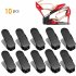 1 10Pcs Thicken Adjustable Double Layer Shoes Rack