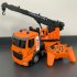 1  12 2 4G Rc Excavator Crane Car Models Alloy Engineering Vehicle With Music Light For Boys Girls Birthday Gifts HJ8002 1