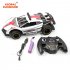 1 12 2 4g Remote Control Car 6 channel High speed Spray with Light Sound Effect for Children Toys for Porsche Blue