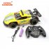 1 12 2 4g Remote Control Car 6 channel High speed Spray with Light Sound Effect for Children Toys for Ferrari Yellow