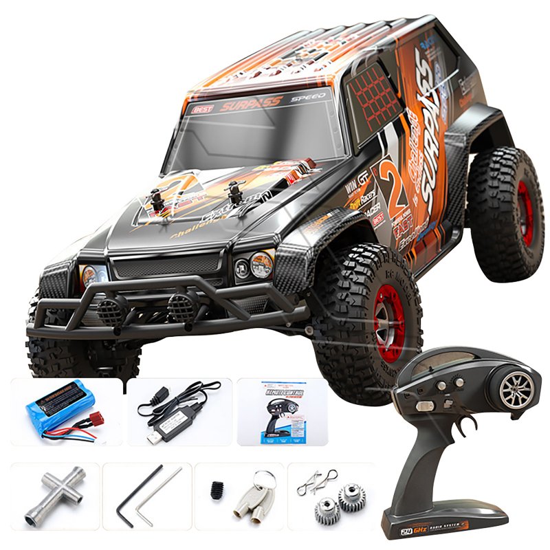 1:12 Full Scale RC Climbing Car Desert Truck 4WD Off-Road Vehicle Model Toys