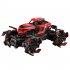 1 12 Remote Control Stunt Car Four wheel Drive Climbing Off road Vehicle Children Rc Speed Car Toys For Kids Red 3 batteries