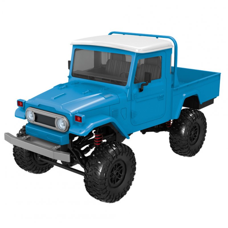 blue rc truck