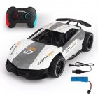 1:12 Speed Racing Rc Car Toy Long Remote Control Distance 2.4ghz Remote Control Car Birthday Gifts For Boys White 1:12