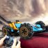 1 14 2 4G RC Stunt Car Gesture Sensing Spray Drift Car 4WD 8CH High Speed with Light Music Play Time 20 Minutes Grey 1 14