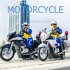 1 14 Alloy Motorcycle Model Simulation Pull back Diecast Motorcycle With Figure Doll For Boys Birthday Christmas Gifts Home Decor VB32513 police  black