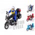1 14 Alloy Motorcycle Model Simulation Pull back Diecast Motorcycle With Figure Doll For Boys Birthday Christmas Gifts Home Decor VB32513 police  black