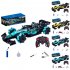 1 14 Formula Remote Control Car Toys 2 4G 4wd Stunt Drift RC Car with Light Spray Yellow B
