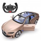 1:14 I4/i8 Remote Control Racing Car Usb Rechargeable Wireless Remote Control Simulation Car Model Toy For Boys Compatible for BMW i4 Concept 1:14