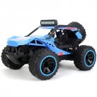 1 14 Remote Control Car High speed Sand Racing Drift Off road Vehicle Rechargeable Climbing Car Model Toy Blue