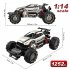 1 14 Remote Control Car Off road Climbing High Speed Alloy Vehicle Drift Racing Rc Car Toy Gifts For Children White 2 batteries