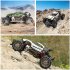 1 14 Remote Control Car Off road Climbing High Speed Alloy Vehicle Drift Racing Rc Car Toy Gifts For Children White 2 batteries