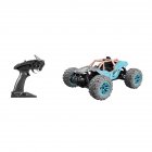 1/14 Scale RC Car Simulation Model Toy Four Wheel Drive Off-road Vehicle Gift for Kids blue_G166