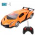 1 16 2 4G RC Car 4CH Rechargeable Dual Motor Remote Control Sports Cars With Light For Boys Girls Gifts orange color 1 16