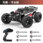 1:16 2.4G RC Car 4WD 70KM/H High Speed Off-Road Vehicle With LED Light Full Scale Brushless Remote Control Racing Car For Boys Girls Birthday Gifts A black