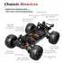 1 16 2 4G RC Car 4WD 70KM H High Speed Off Road Vehicle With LED Light Full Scale Brushless Remote Control Racing Car For Boys Girls Birthday Gifts B black red
