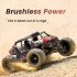 1 16 2 4G RC Car 4WD 70KM H High Speed Off Road Vehicle With LED Light Full Scale Brushless Remote Control Racing Car For Boys Girls Birthday Gifts B black red