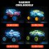 1 16 2 4G RC Stunt Car Shark Head Gyroscope Upright 360 Degree Rotation Remote Control Car with Music Light F161 Yellow