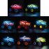 1 16 2 4G RC Stunt Car Shark Head Gyroscope Upright 360 Degree Rotation Remote Control Car with Music Light F161 Yellow