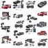 1 16 2 4GHZ Remote Control Car 4CH High Speed ESP RC Drift Racing Car with Light Off road Vehicle Model UD1601
