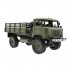 1 16 Full Scale 2 g Rc Car Wpl B 24 Military Truck Gaz 66v Car Toys for Boys Gifts B 24 1 Battery Green
