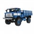 1 16 Full Scale 2 g Rc Car Wpl B 24 Military Truck Gaz 66v Car Toys for Boys Gifts B 24 1 Battery Blue
