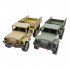 1 16 Full Scale 2 g Remote Control Car Wpl B16 6wd Climbing Military Pickup Climbing Car for Children B 16 green