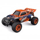 1 16 High speed Remote Control Car Alloy Big foot Off road Vehicle Model Toys For Children Birthday Gifts P161 Orange 1 16