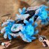 1 16 Mini Remote Control Car Gesture Induction Deformation Off road Vehicle with Light Cv a500 Blue Handle Control