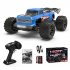 1 16 RC Car 2 4G Electric Off Road Racing Vehicle 50KM H High Speed Drift Car Blue 2 Batteries