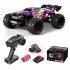 1 16 RC Car 2 4G Electric Off Road Racing Vehicle 50KM H High Speed Drift Car Purple 3 Batteries