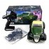 1 16 Remote Control Car 4wd Flat Running Retro Drift Car with Light Off road Vehicle Model Toys Red