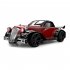 1 16 Remote Control Car 4wd Flat Running Retro Drift Car with Light Off road Vehicle Model Toys Blue