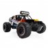 1 16 Remote Control Car with Lights Throttle Alloy High speed Off road Vehicle Toys for Children Birthday Gifts Blue