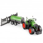 1:16 Remote  Control  Agricultural  Drip  Irrigation  Truck  Toy With Hook Rechargeable Tractor Farmer Car Model For Children Boy Remote control truck